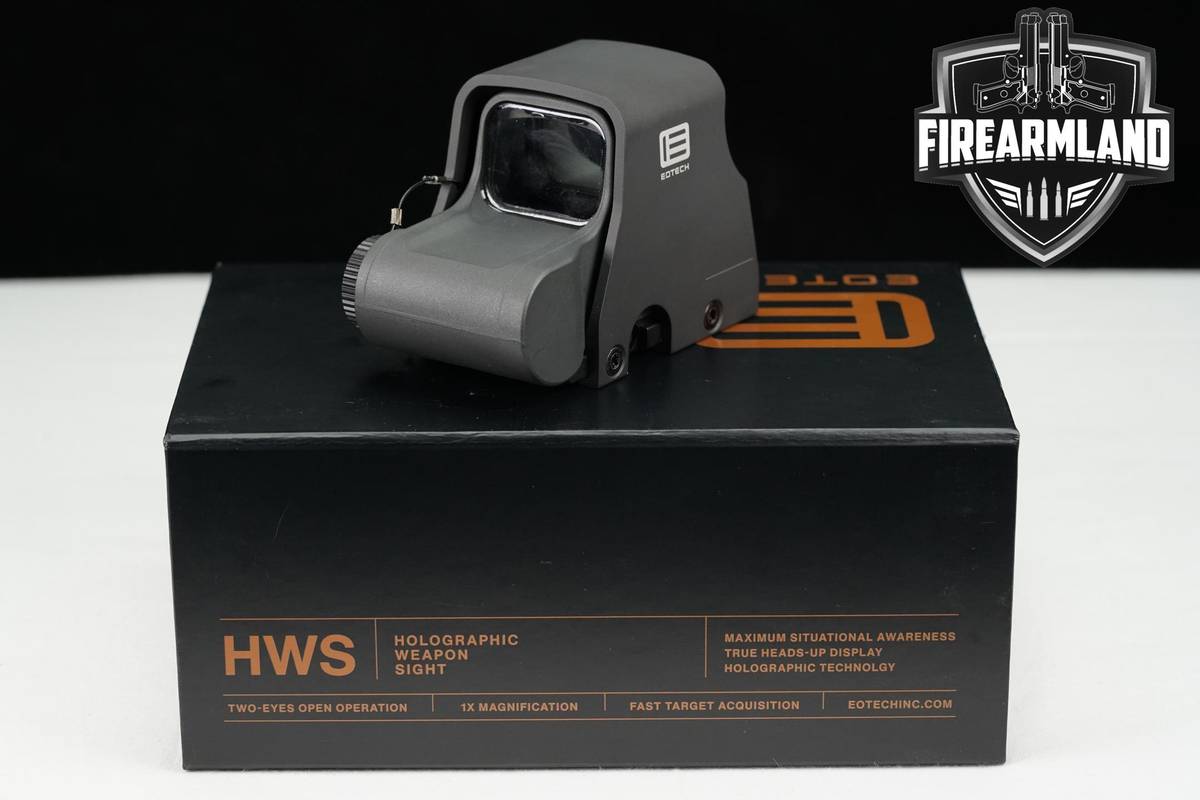 EOTECH HWS XPS2-0 0GREY 1 MOA Center Dot & 68MOA Circle