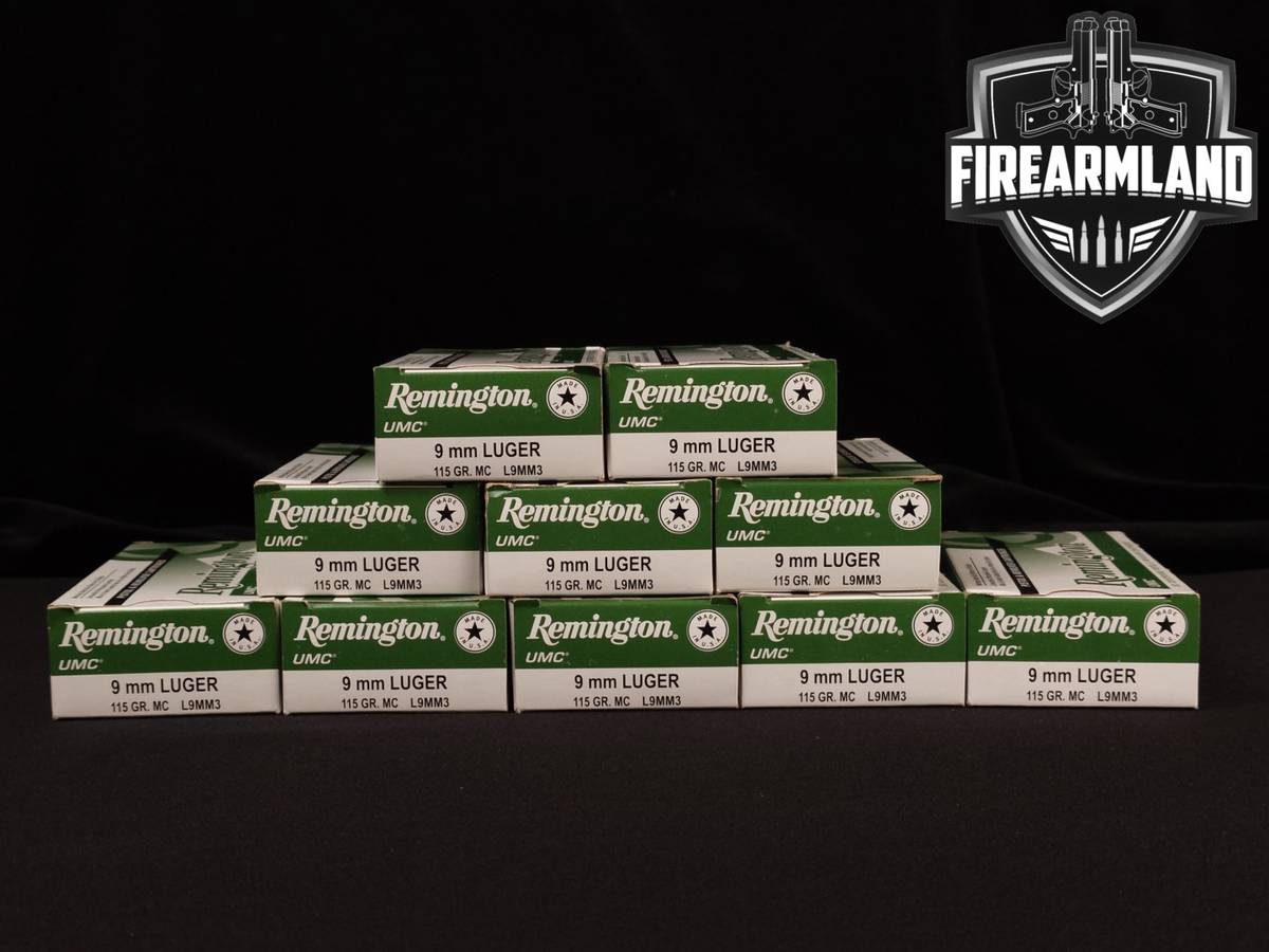 500 RDS! 9mm Ammo 9-mm
