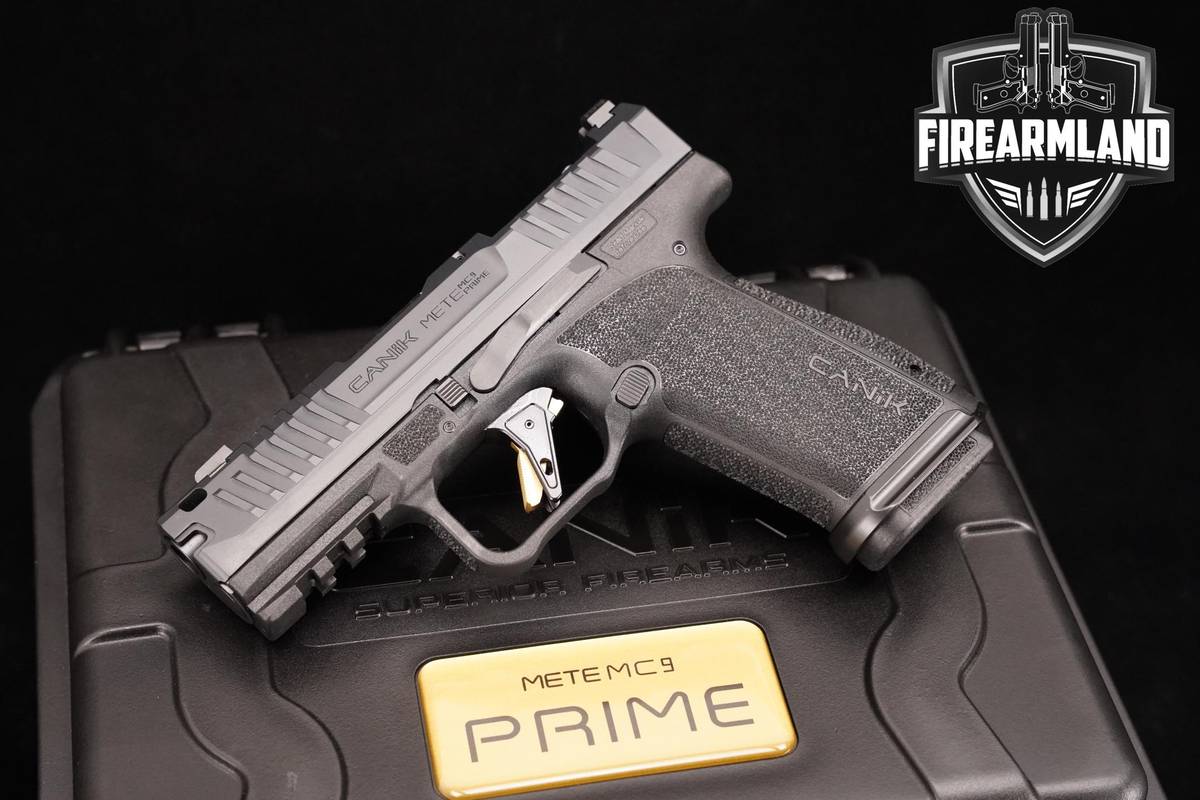 Canik METE MC9 Prime 9mm 3.64" Black Turkey MC-9 +2 MAGS, CASE & HOLSTER