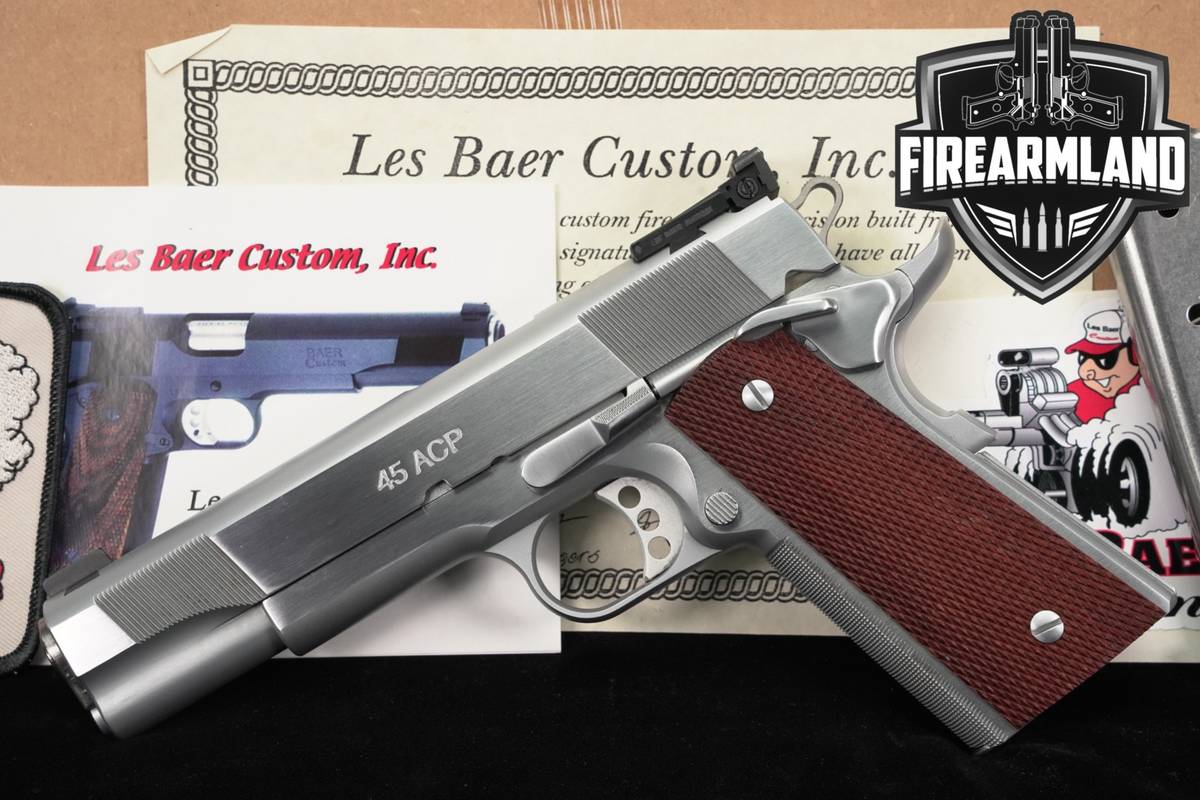 Les Baer Custom Premier II Super-Tac 45 ACP 1911 5" +2 MAGS & ORIG BOX