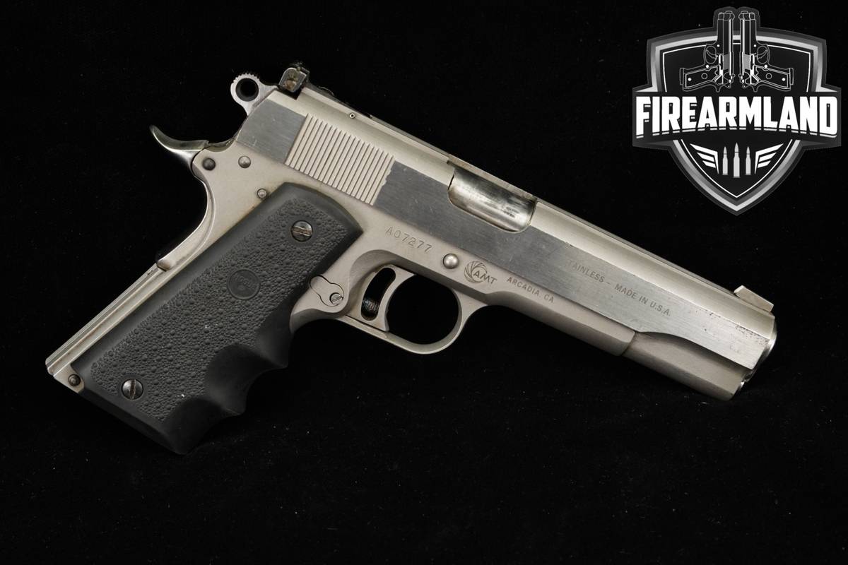 AMT Hardballer 45 ACP 1911 5" Stainless