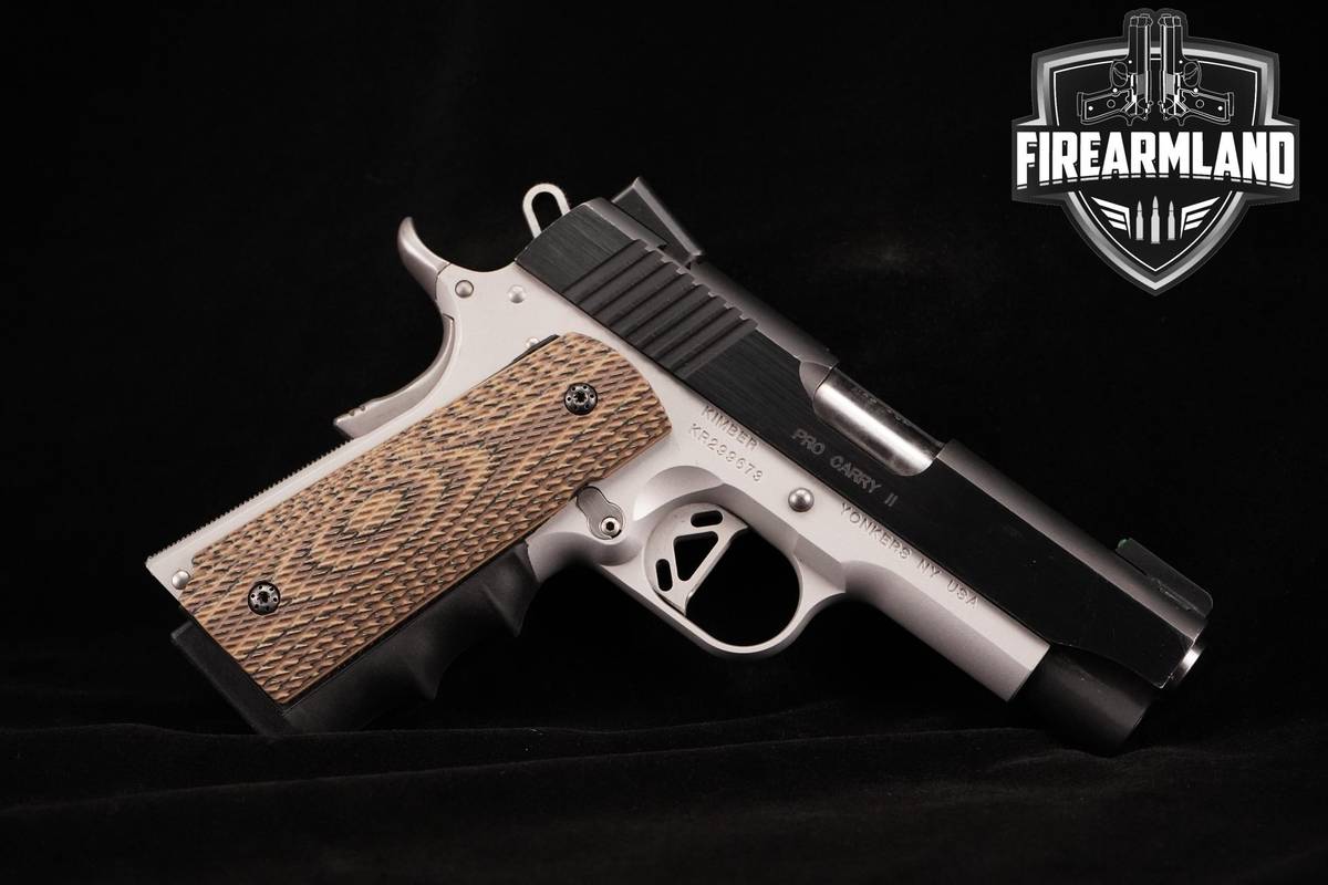 2007 Kimber Pro Carry II Two-Tone 45 ACP 1911 4.0" Carry-2 +6 MAGS