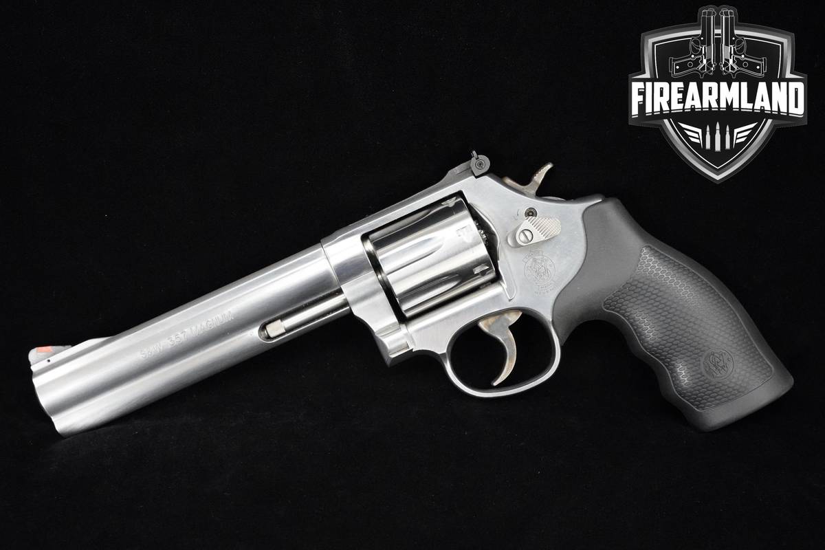Smith & Wesson (S&W) Model 686-6 Plus 357 Magnum 6" S&W 686-6 +ORIG CASE