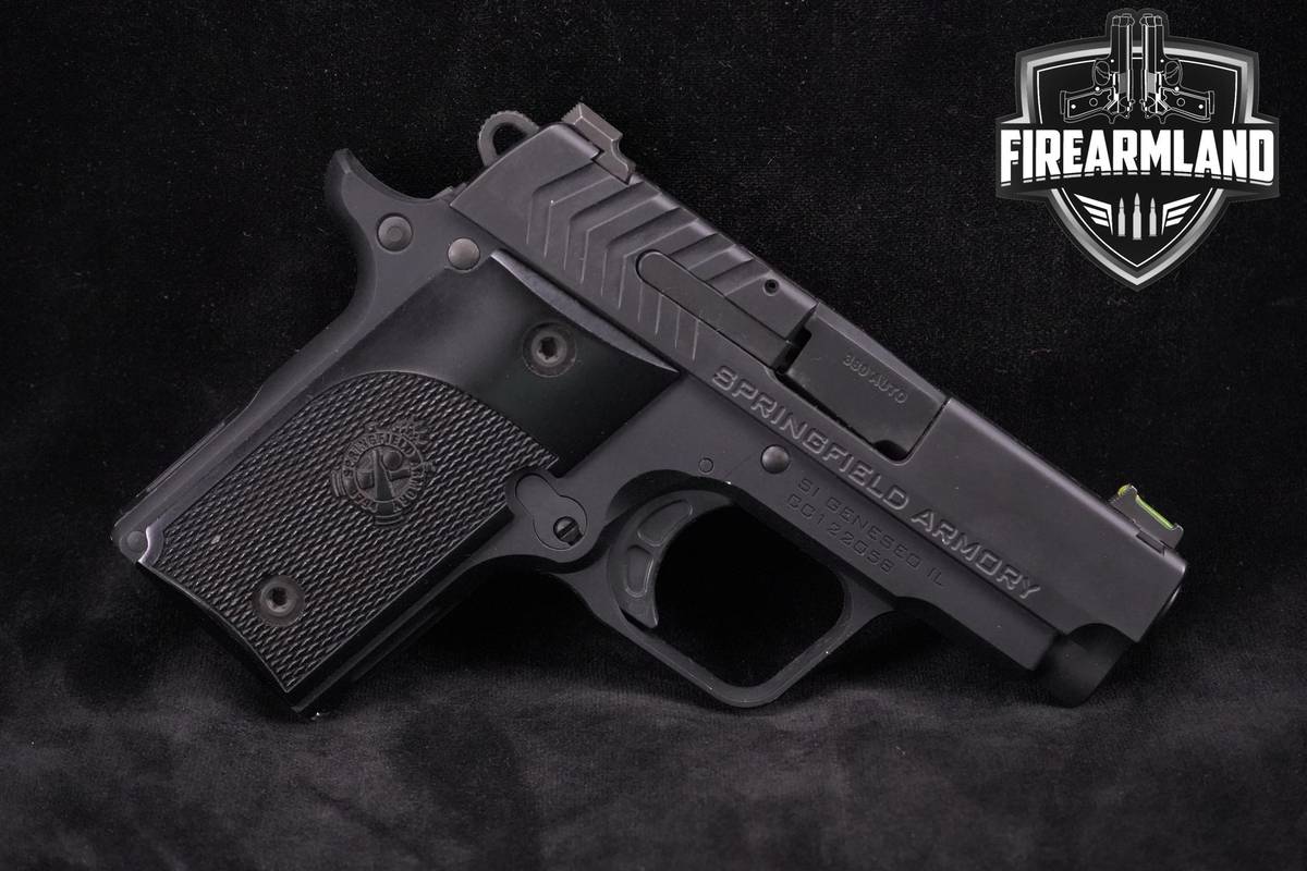 Springfield Armory 911 Alpha 380 ACP 2.7" 1911 +2 MAGS & ORIG BOX