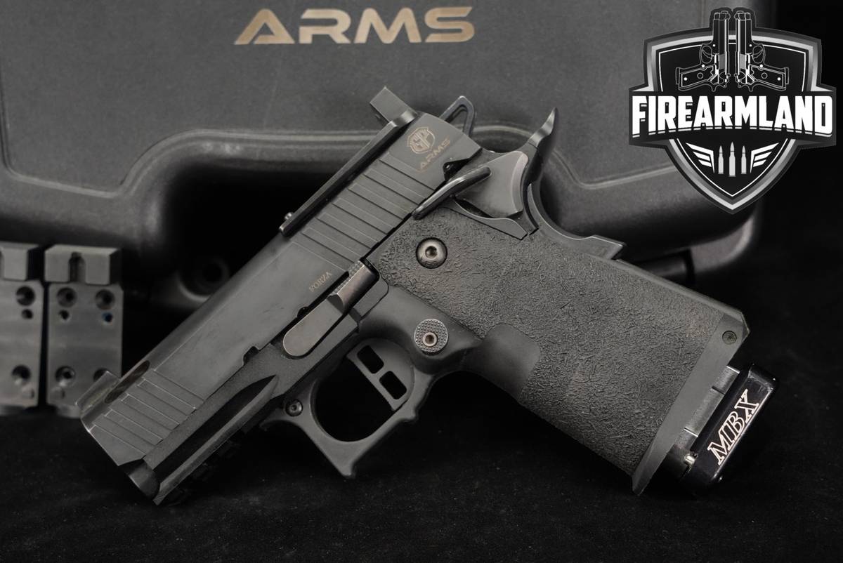 GP Arms 1911 DS3 Forza 9mm Optics-Ready 2011 PORTED Gold Barrel +ORIG BOX