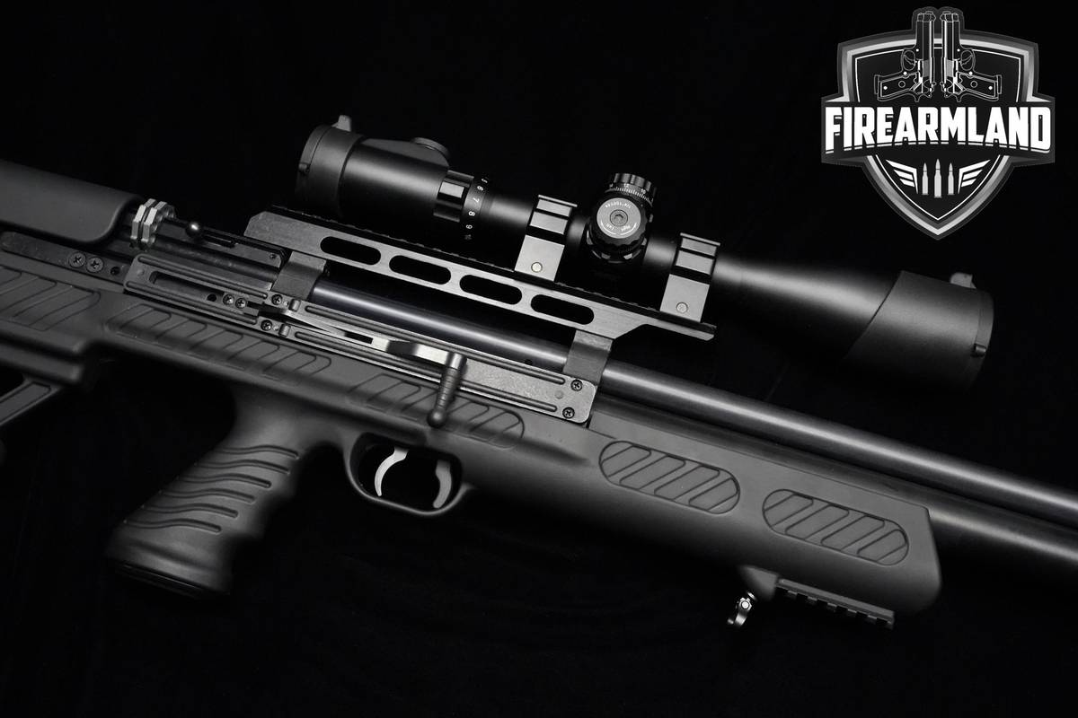 Hatsan Bull Boss Black Synthetic 22 30" Hatsan-PCP Suppressed +OPTIC