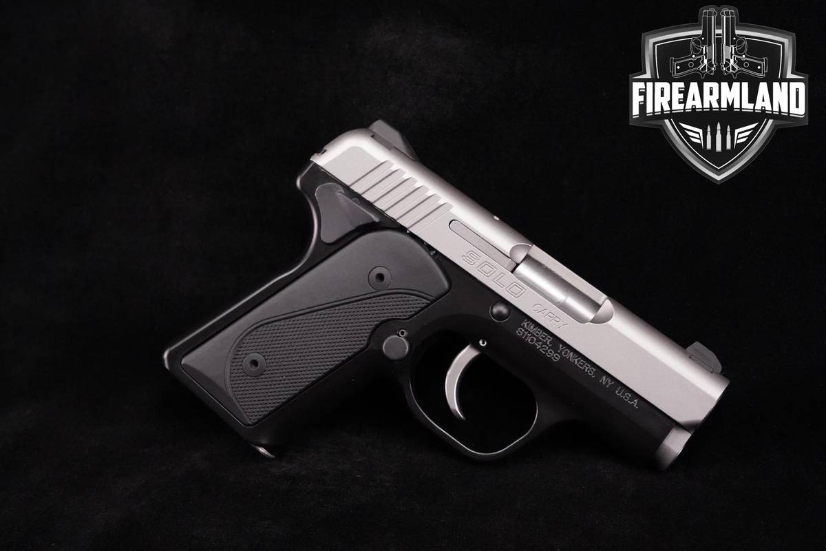 DISCONTINUED! Kimber Solo Carry 9mm 2.7" Two-Tone +5 MAGS & ORIG CASE