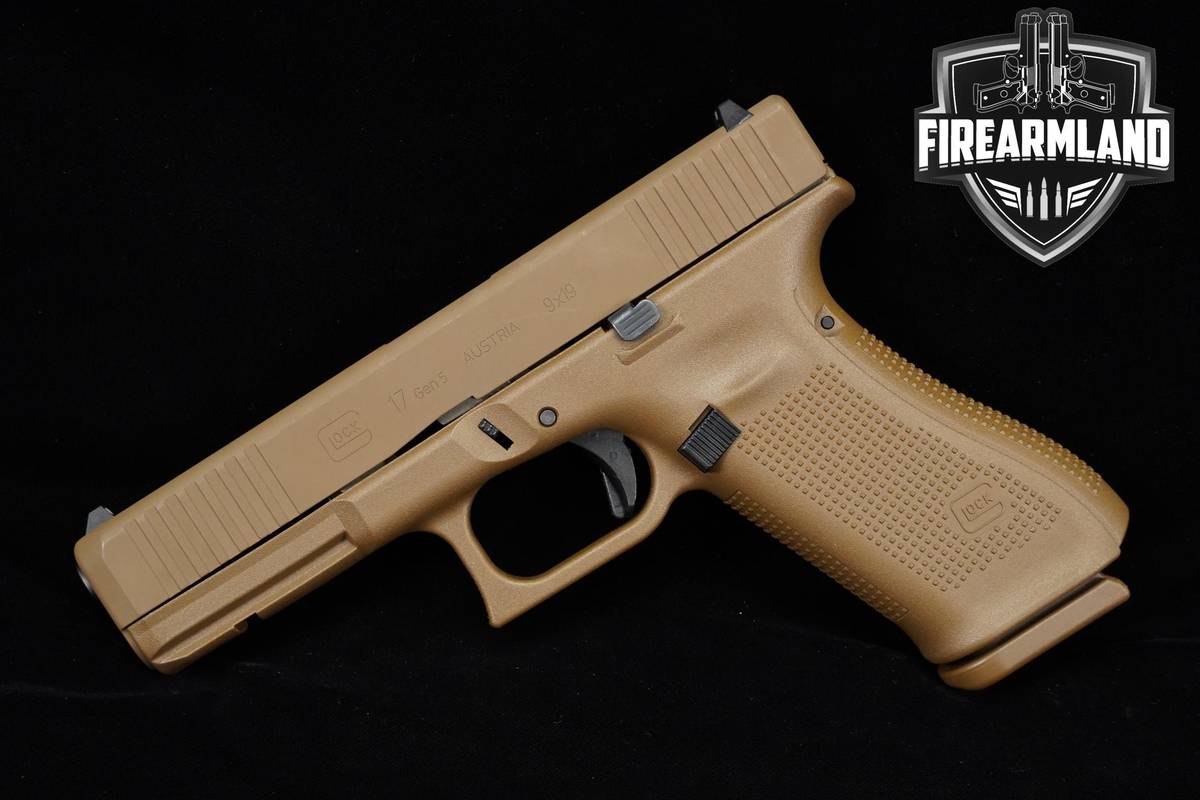Glock 17 Gen5 FS Lipsey's Exclusive 9mm 4.49 FDE G17 Gen 5 Pistol +3 MAGS