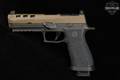 Sig Sauer P320 Custom Works DH3 9mm Luger Two-Tone Tan & Gray in Very Good Condition Image 4