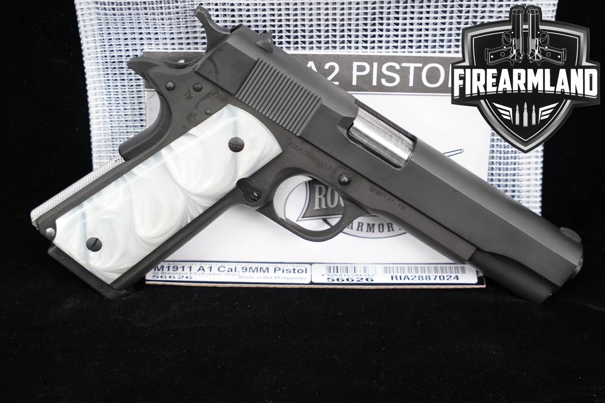 Rock Island Armory RIA M1911 A1-FS GI Standard 9mm 1911 5" M1911A1 Pistol