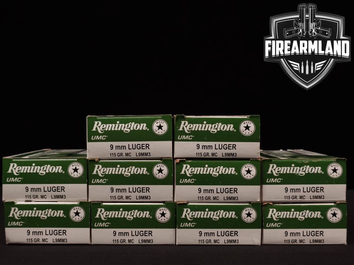 500 RDS! 9mm Ammo 9-mm