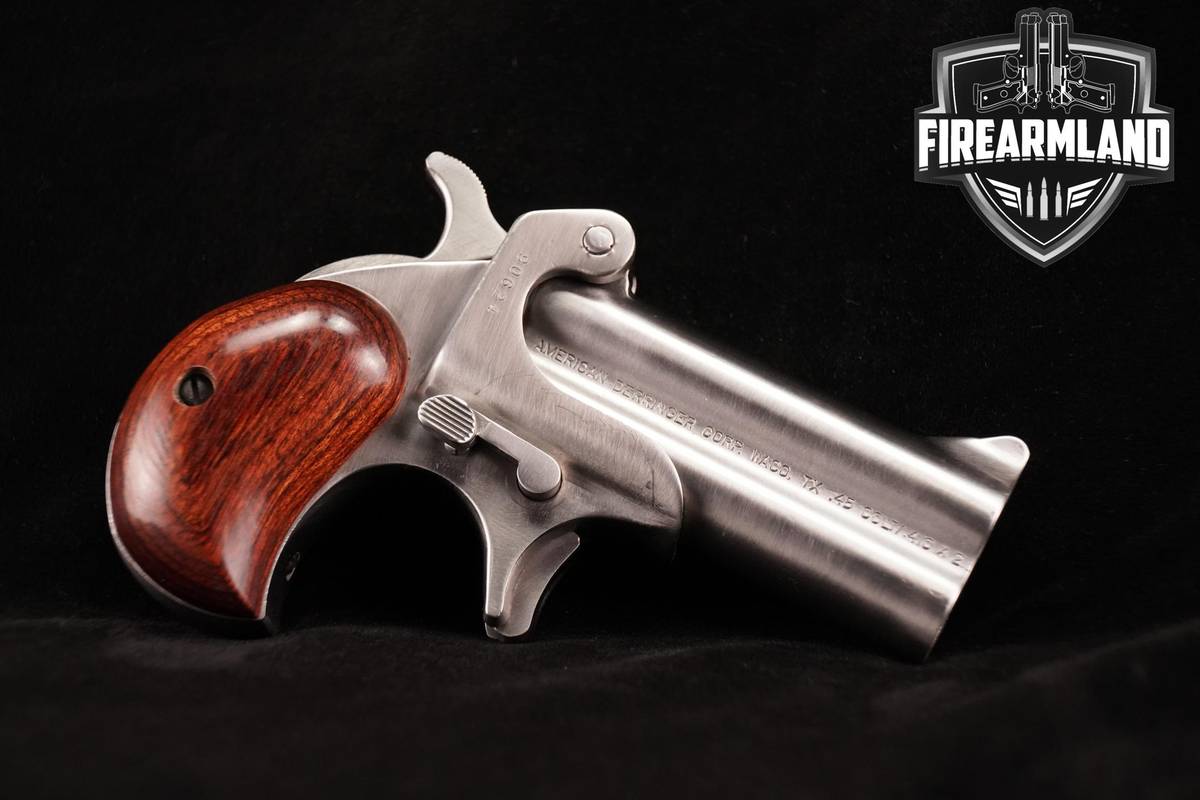 1998-2002 American Derringer M-1 45 LC/410 3.0" M1 O/U +ORIG CASE