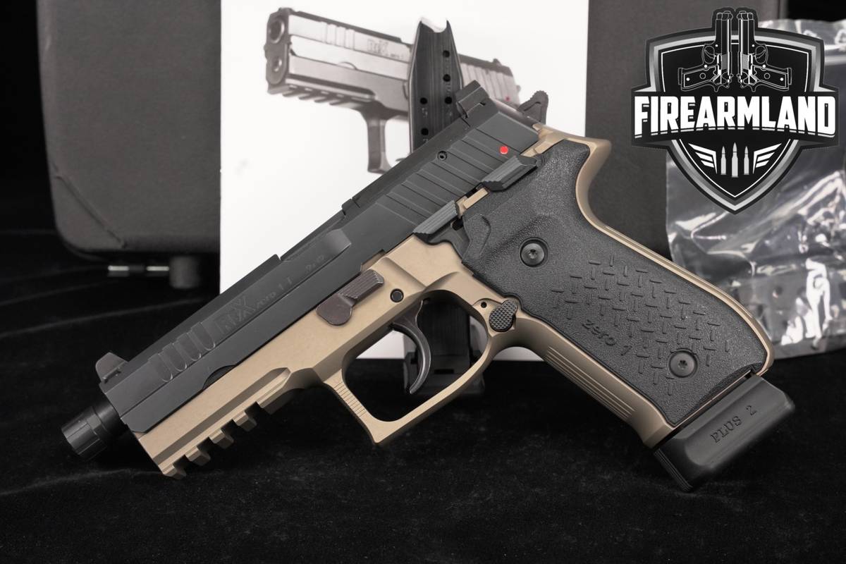 LIKE-NEW Arex REX Zero 1 Tactical Optics-Ready THREADED +2 MAGS, ORIG CASE