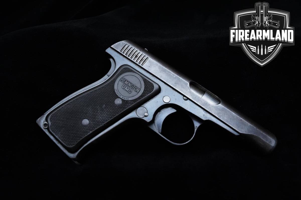 1920 Remington Model 51 Type 380 ACP 3.25" Blued Remington 51 
