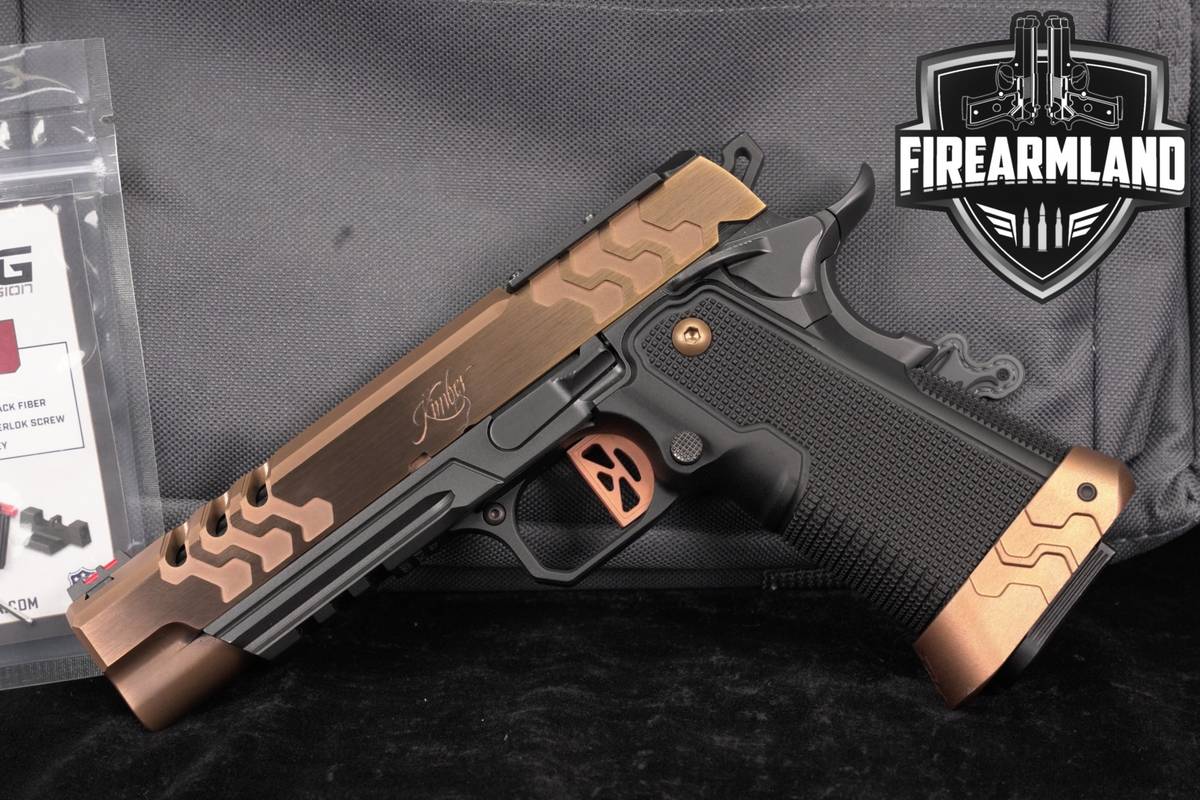 Kimber 2K11 Target Optics-Ready 9mm 5" Two-Tone Coyote 1911 2011 +ORIG BOX