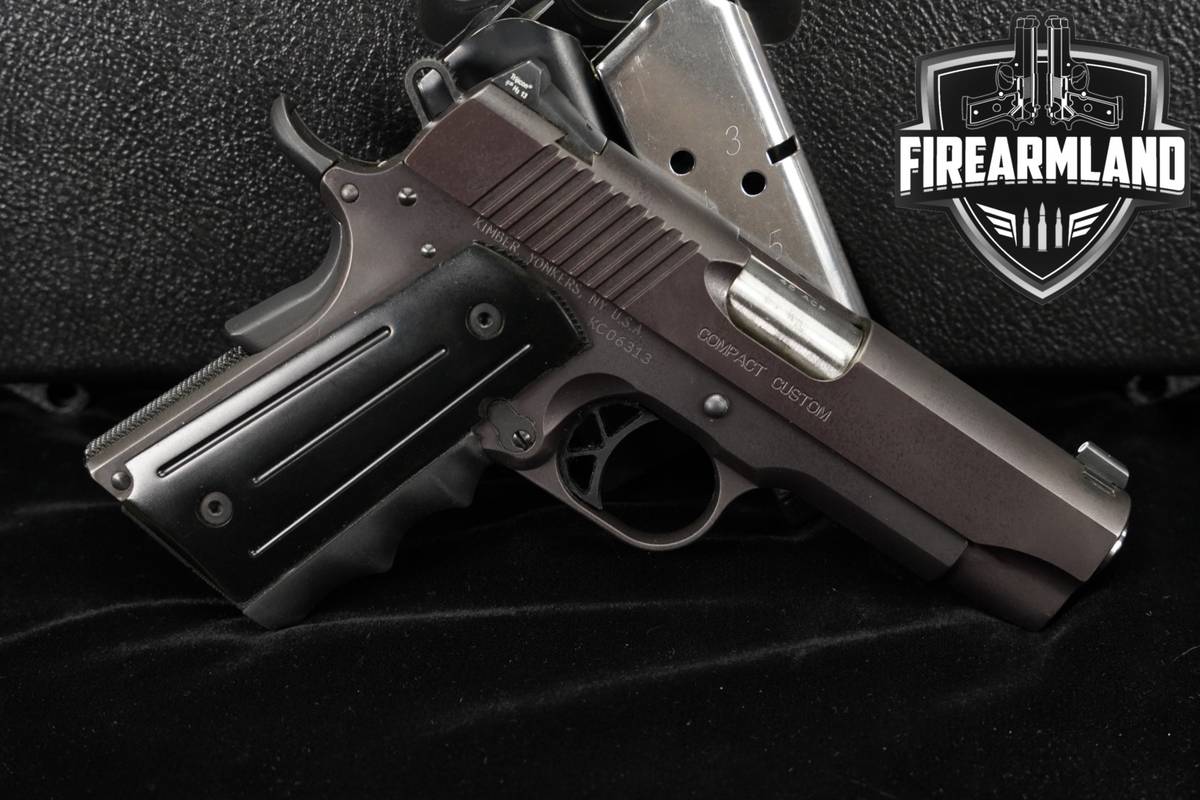 Kimber Compact Custom 45 ACP 1911 4" +3 MAGS & ORIG CASE