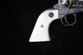 2008 Sturm Ruger New Model Vaquero TALO Engraved Stainless .45 Colt Stainless Steel in Like-New Condition Image 4