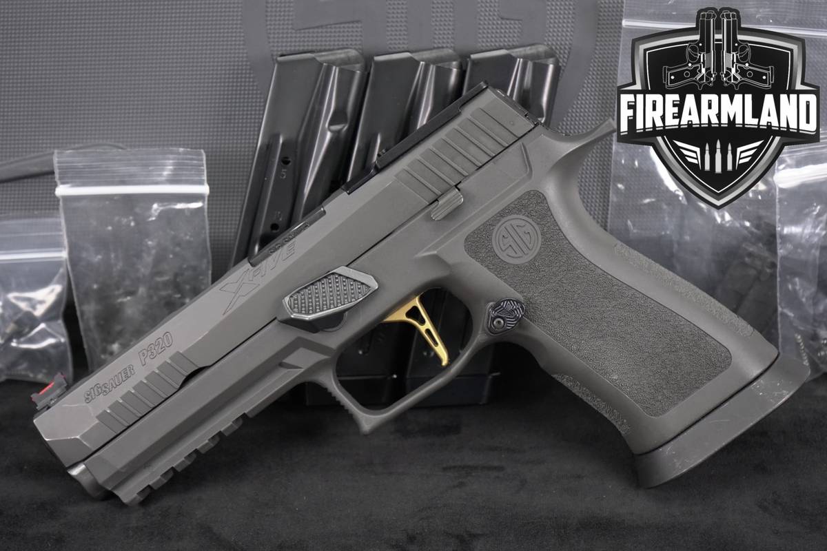Sig Sauer P320 X-Five Legion R2 9mm Optics-Ready +4 MAGS & ORIG CASE