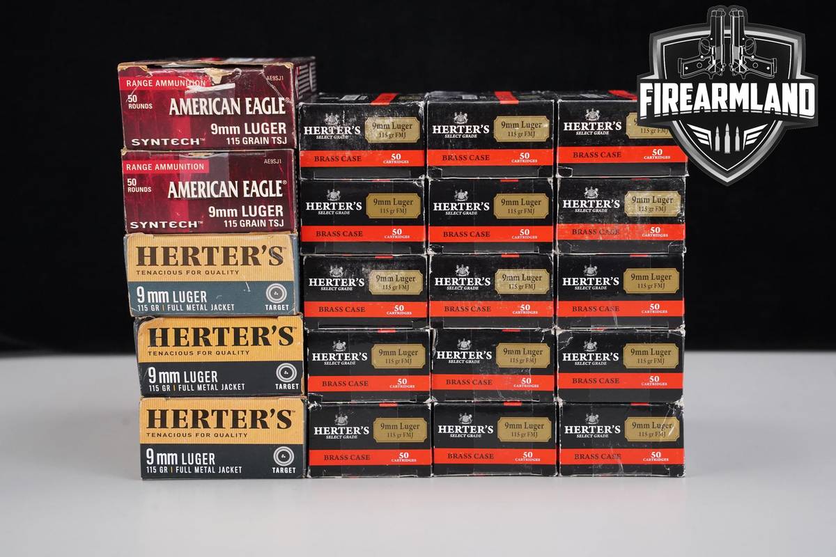 1000 RDS! 9mm Ammo