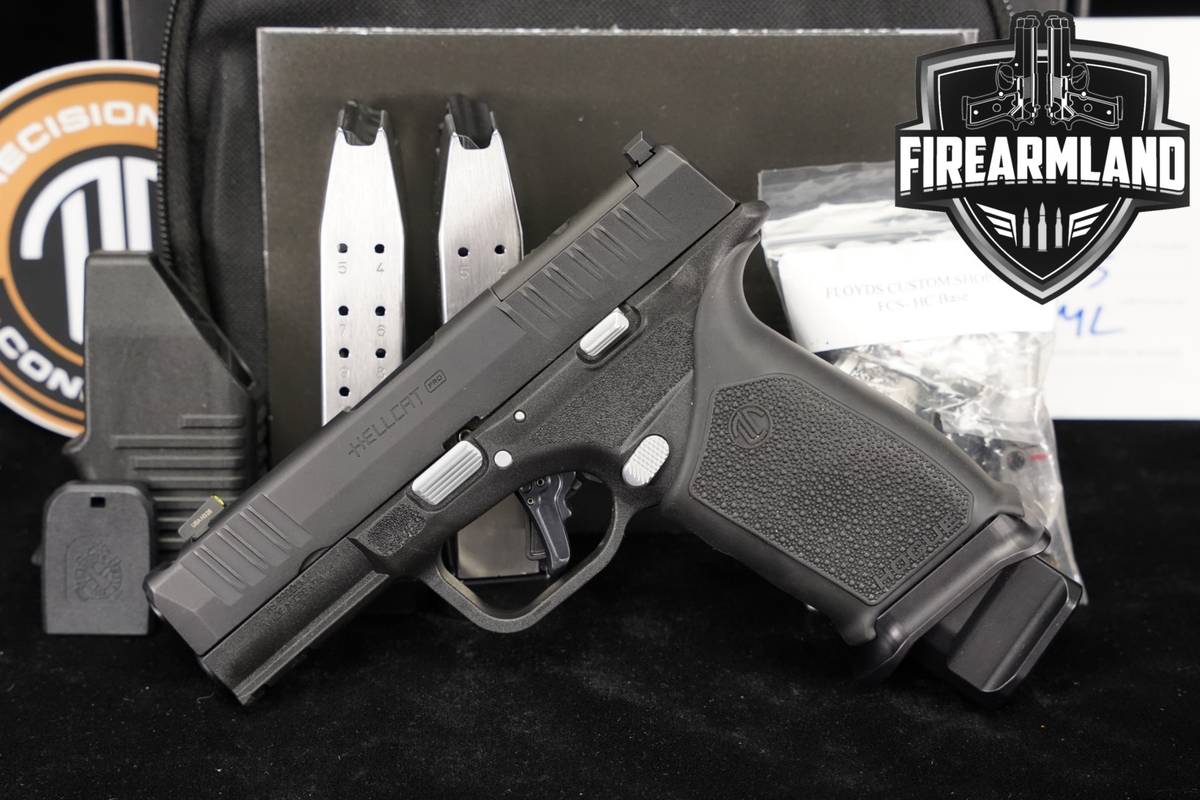 Langdon Tactical Springfield Armory Hellcat Pro COMP OSP 9mm +3 MAGS, CASE