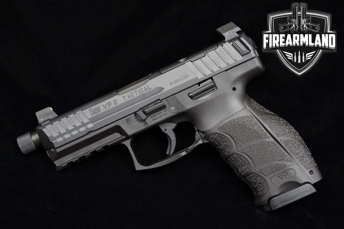 Heckler & Koch (H&K-HK) VP9 Tactical Optics Ready 9mm 4.7" H&K-HK-VP9 VP-9