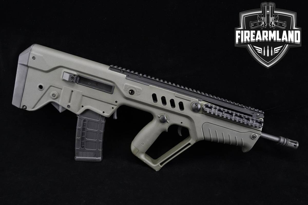 IWI Tavor SAR 5.56 NATO 16.5" OD Green IWI-Tavor-SAR +2 MAGS