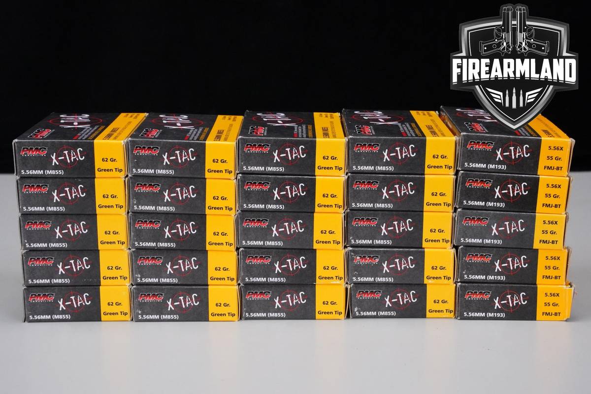 5.56 NATO Ammo 556x45 Ammunition .223 500 ROUNDS