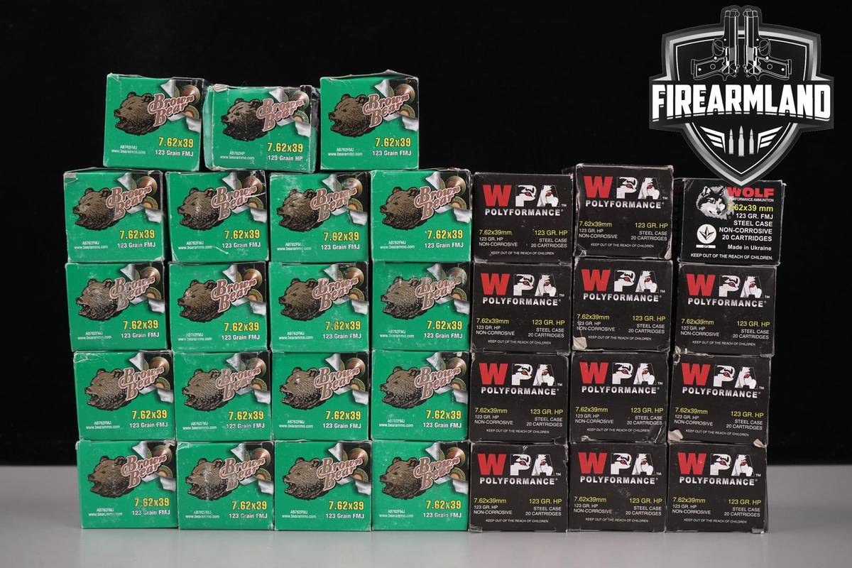 620 RDS! 7.62x39 Ammo 762