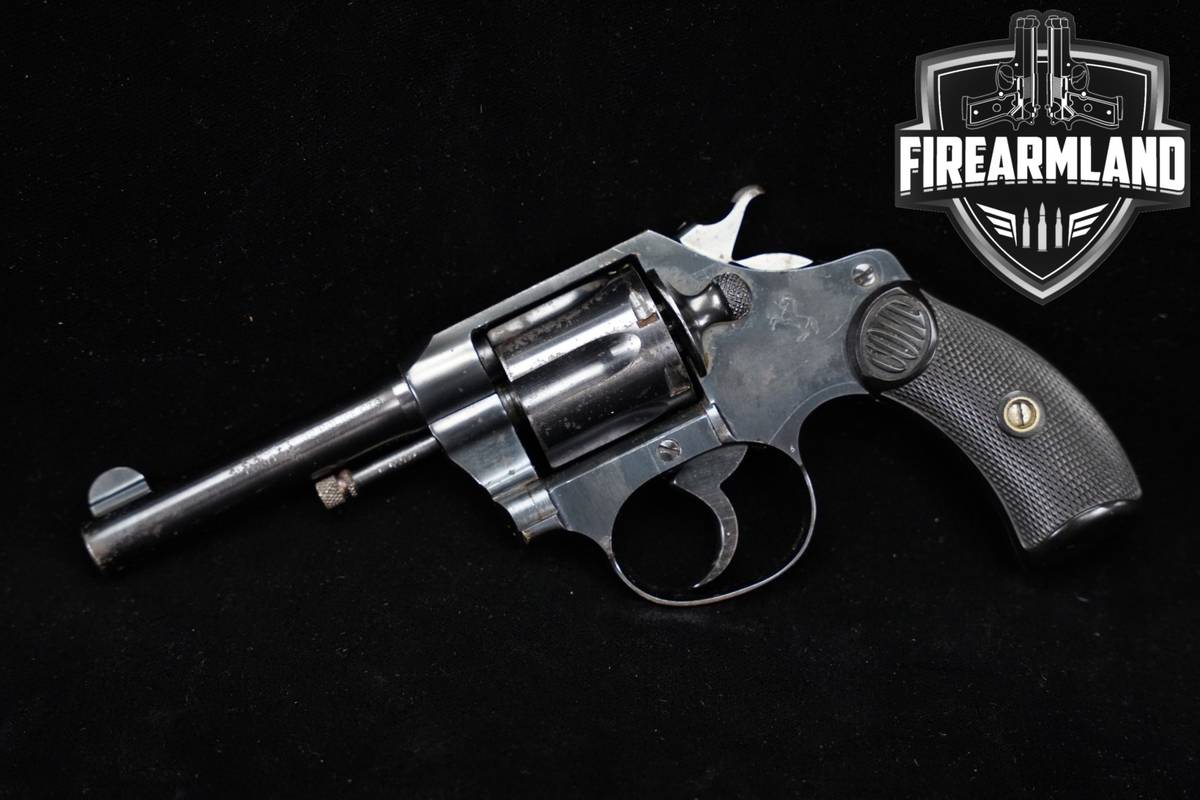 1925 Colt Pocket Positive 32 S&W Long 3.5" Blued DA/SA