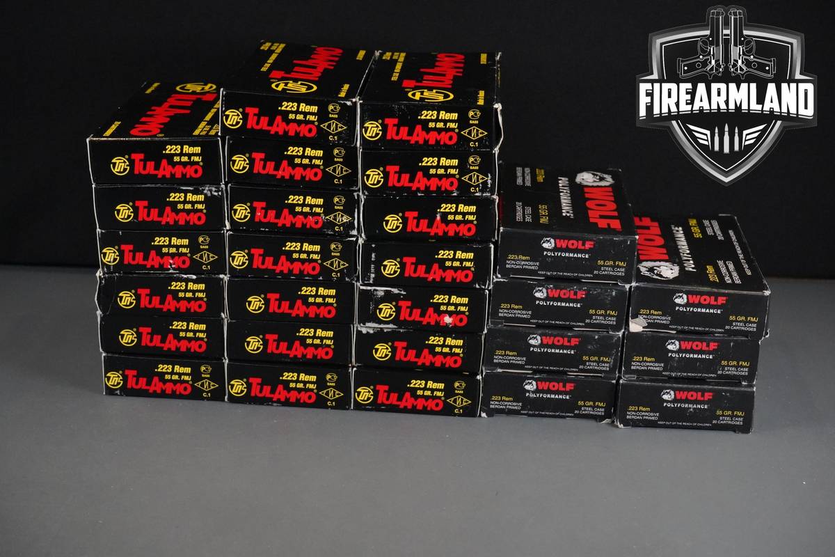 223 Rem Ammo 223-Rem Ammunition 540 ROUNDS