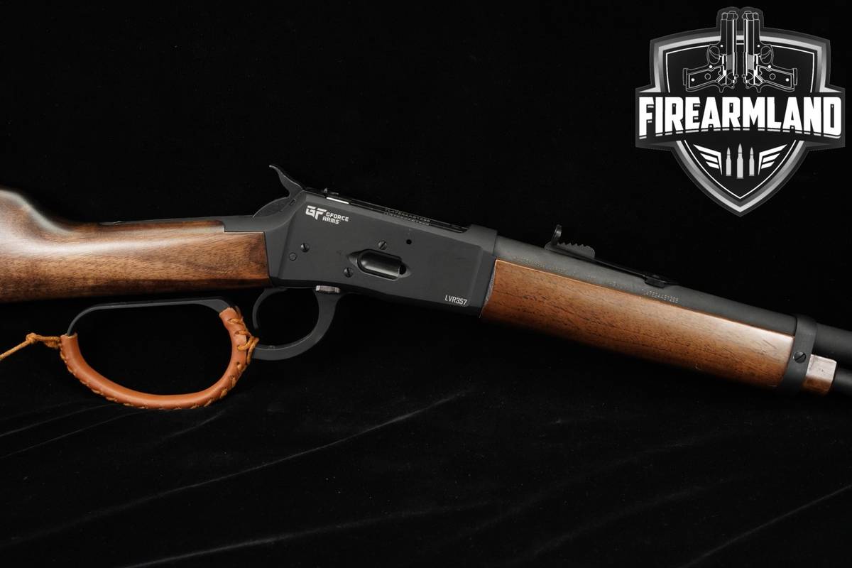 HUGTEK LVR357 Mare's Leg 357 Magnum 13 Black & Hardwood LVR +ORIG BOX