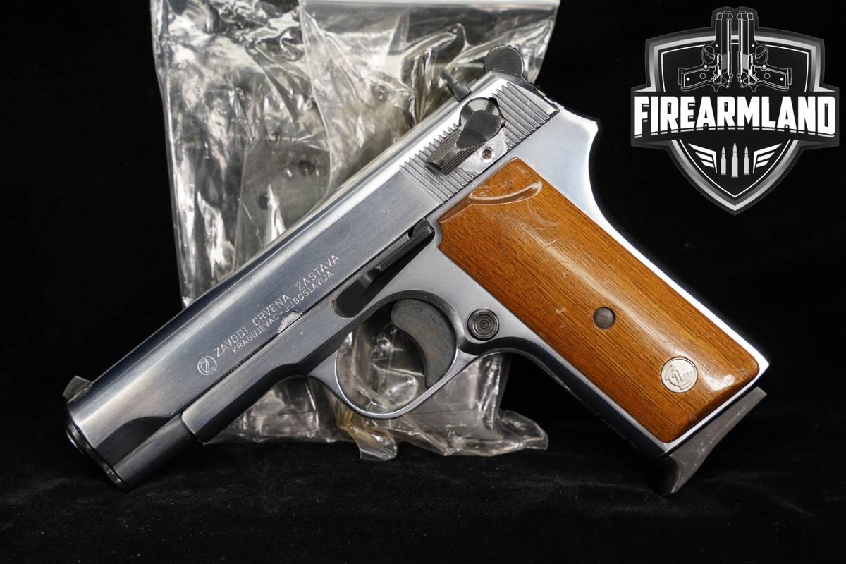 Zastava Arms M88A 9mm 3.78 Polished Stainless M88-A Tokarev +3 MAGS