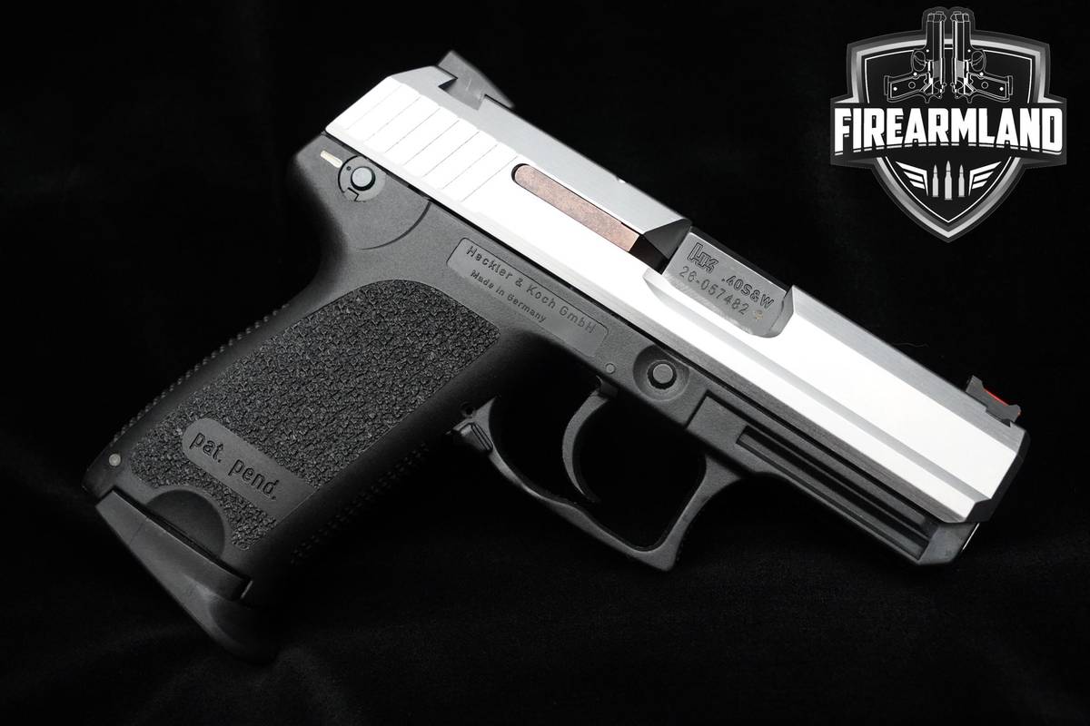 Heckler & Koch (H&K/HK) USP Compact 40 S&W 3.58" Two-Tone Germany ORIG CASE