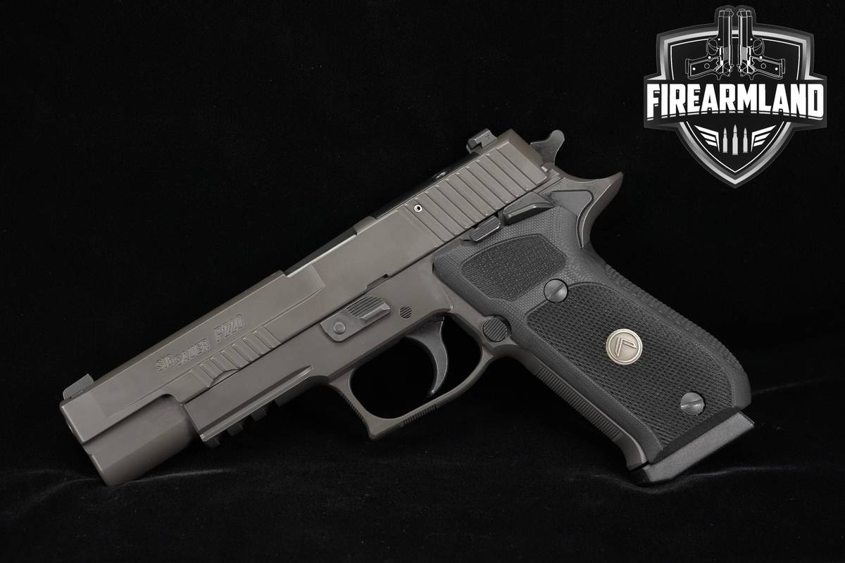 LIKE-NEW Sig Sauer P220 Legion 10mm SAO Optic-Ready 5" +3 MAGS & ORIG CASE