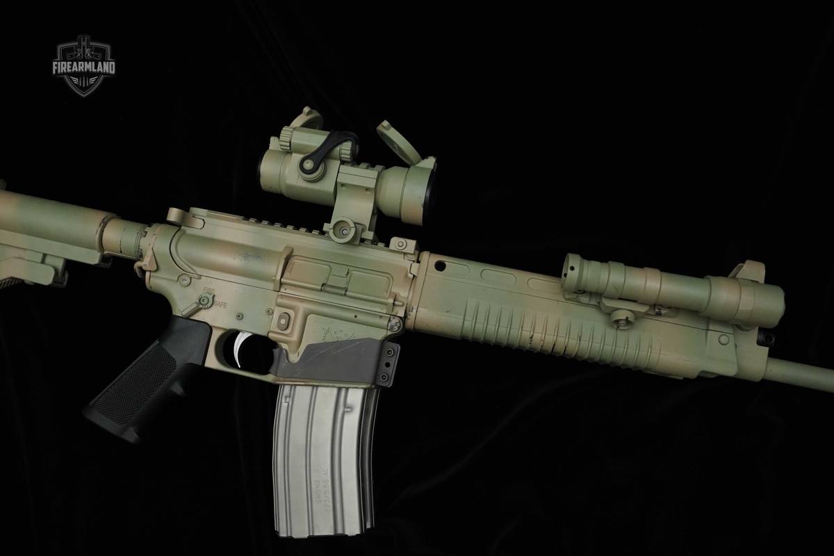 Wolf A1 Upper FMK AR1 Lower Kit 556 223 AR15 w/ Aimpoint M2 & Surefire M600