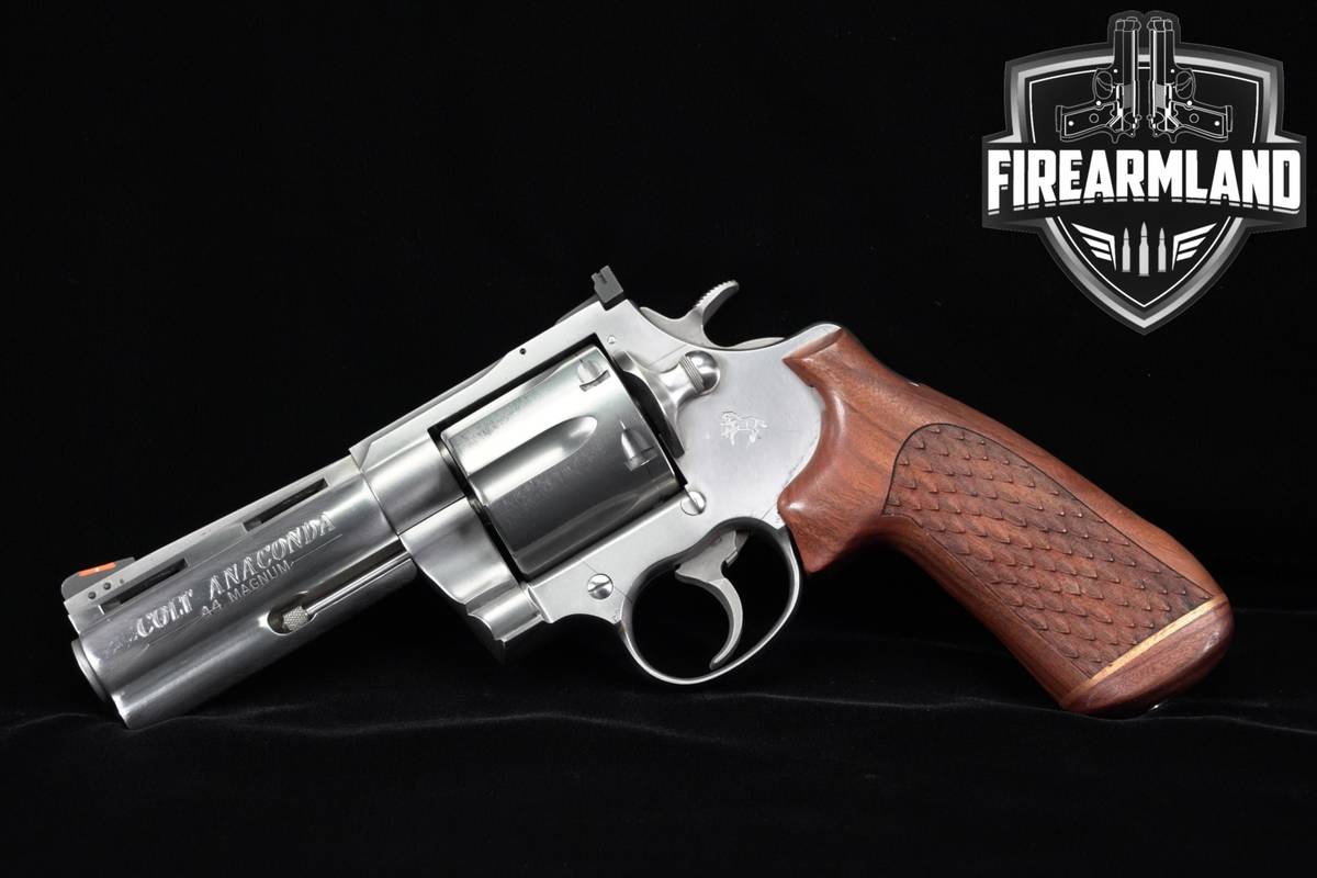 1992 Colt Anaconda First Generation 44 Rem-Mag 4" Stainless 44MAG