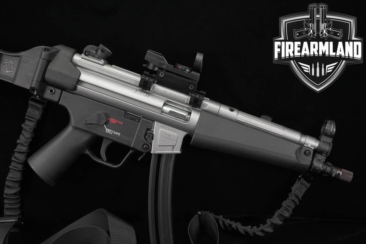 Umarex HK MP5 Pistol 22LR 9" Metallic Gray MP 5 SP5 +FEYACHI OPTICS