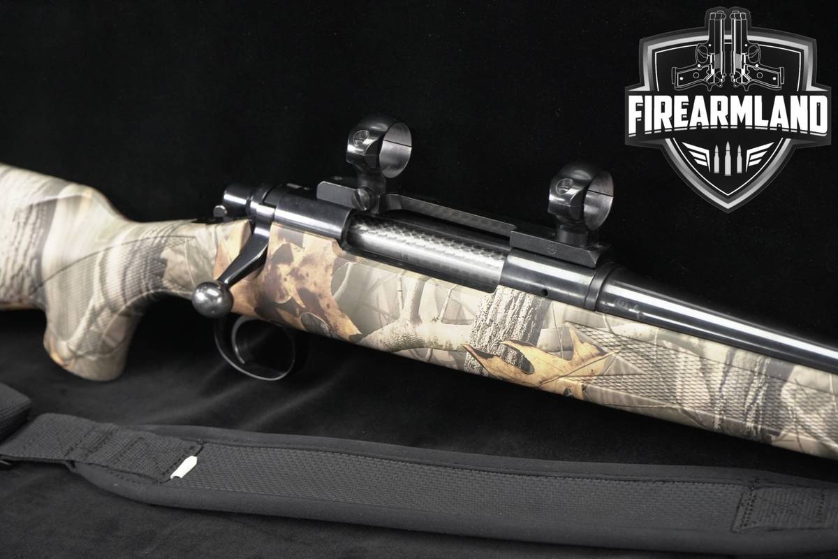 1980-1987 Remington Model 700 270 Win 22 Blued & Camo + SCOPE RINGS