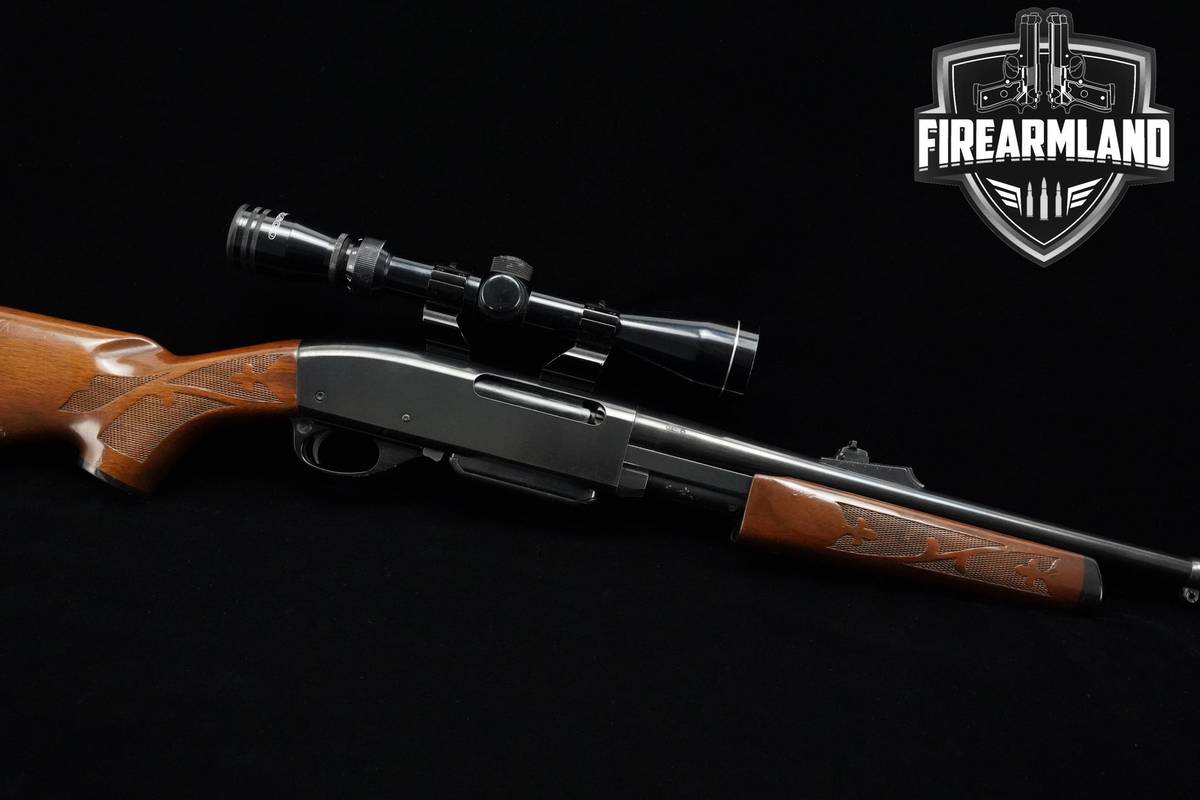1989 Remington Model 7600 270 Win 22" Blued Remington 7600 +OPTIC