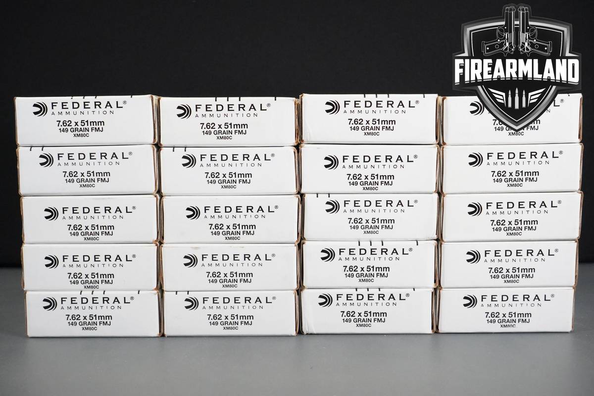 7.62x51 (308) Ammo 7.62x51-(308) Ammunition 400 ROUNDS