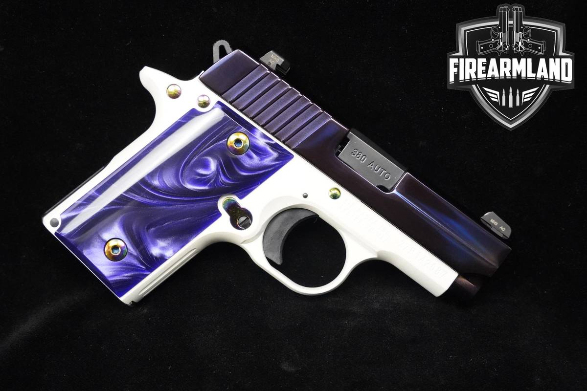 LIKE-NEW Sig Sauer P238 Purple Chrome Rainbow 380 ACP 1911 Sig Sauer-P-238