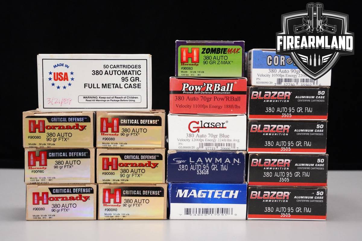 380 ACP Ammo 380-Auto Ammunition 585 ROUNDS