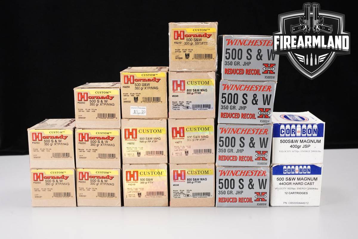 344 RDS!  500 S&W Magnum Ammo