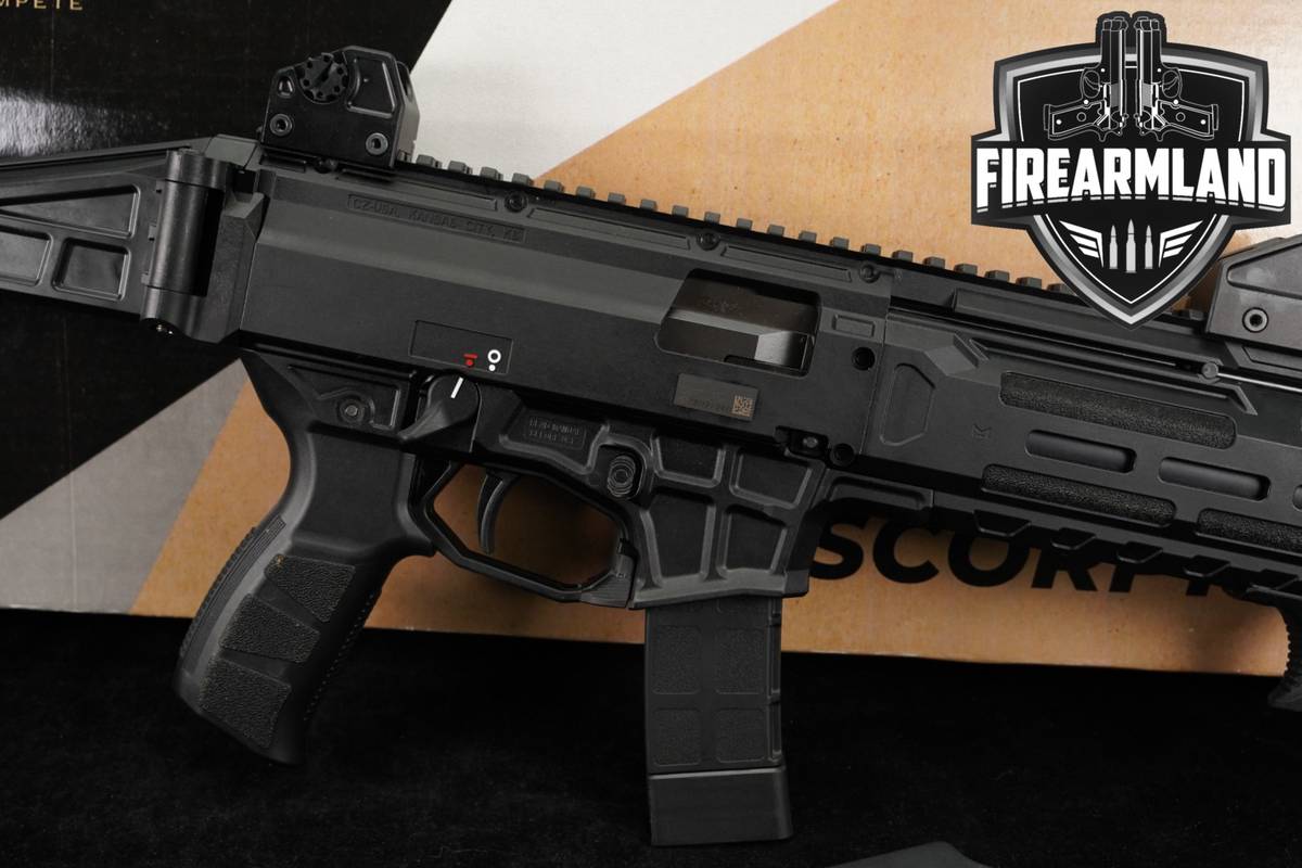 LIMITED CZ Scorpion 3+ Pistol 9mm 7.8 +4 MAGS & ORIG BOX