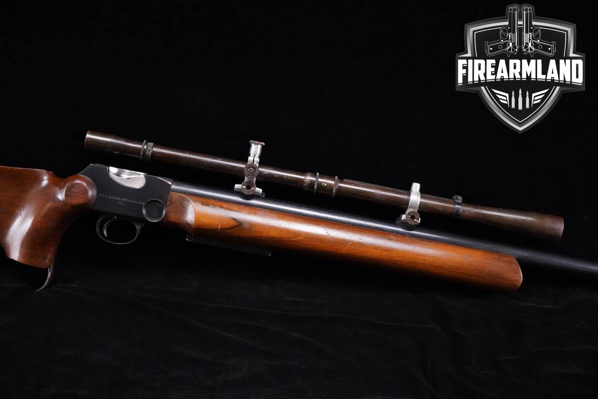 1955 B.S.A Martini-International - Standard Heavy-Barrel 22LR A 29.0" OPTIC