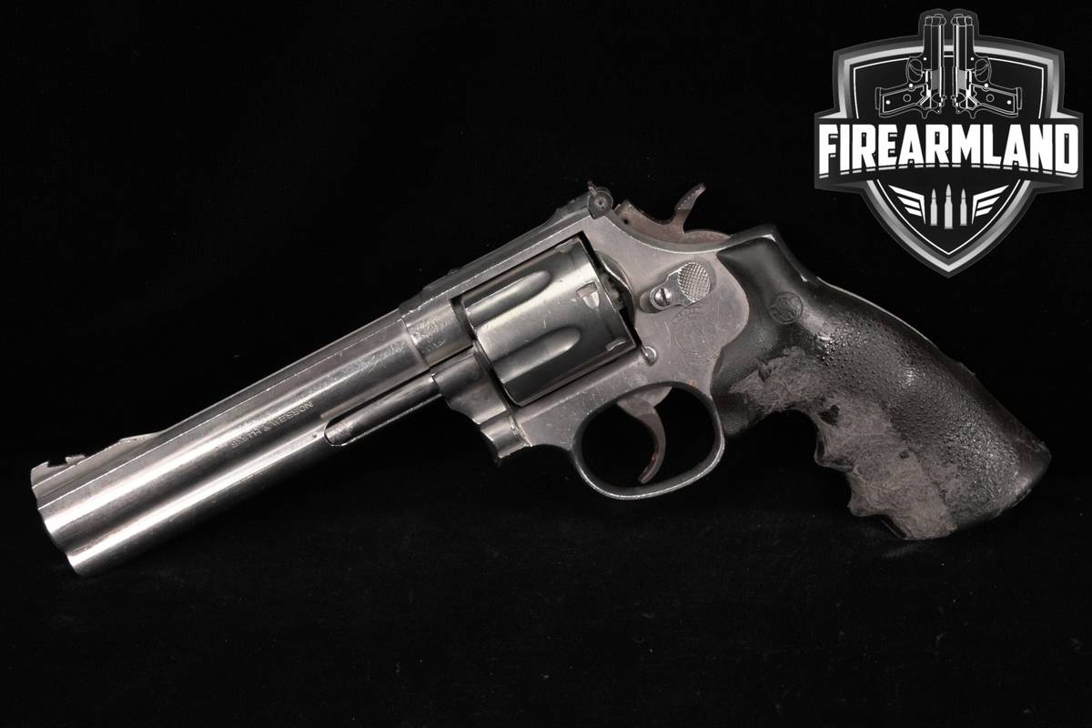 Smith & Wesson Model 686-4 S&W 357 Magnum 6" Satin Stainless DA/SA