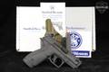 Smith & Wesson (S&W) M&P Shield X Performance Center Carry Comp, No Thumb Safety 9mm Luger Black in Excellent Condition Image 2