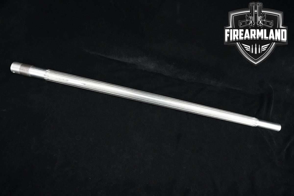 Obermeyer Rifle Barrel Blank Fluted Stainless Steel .30 Caliber Obermeyer