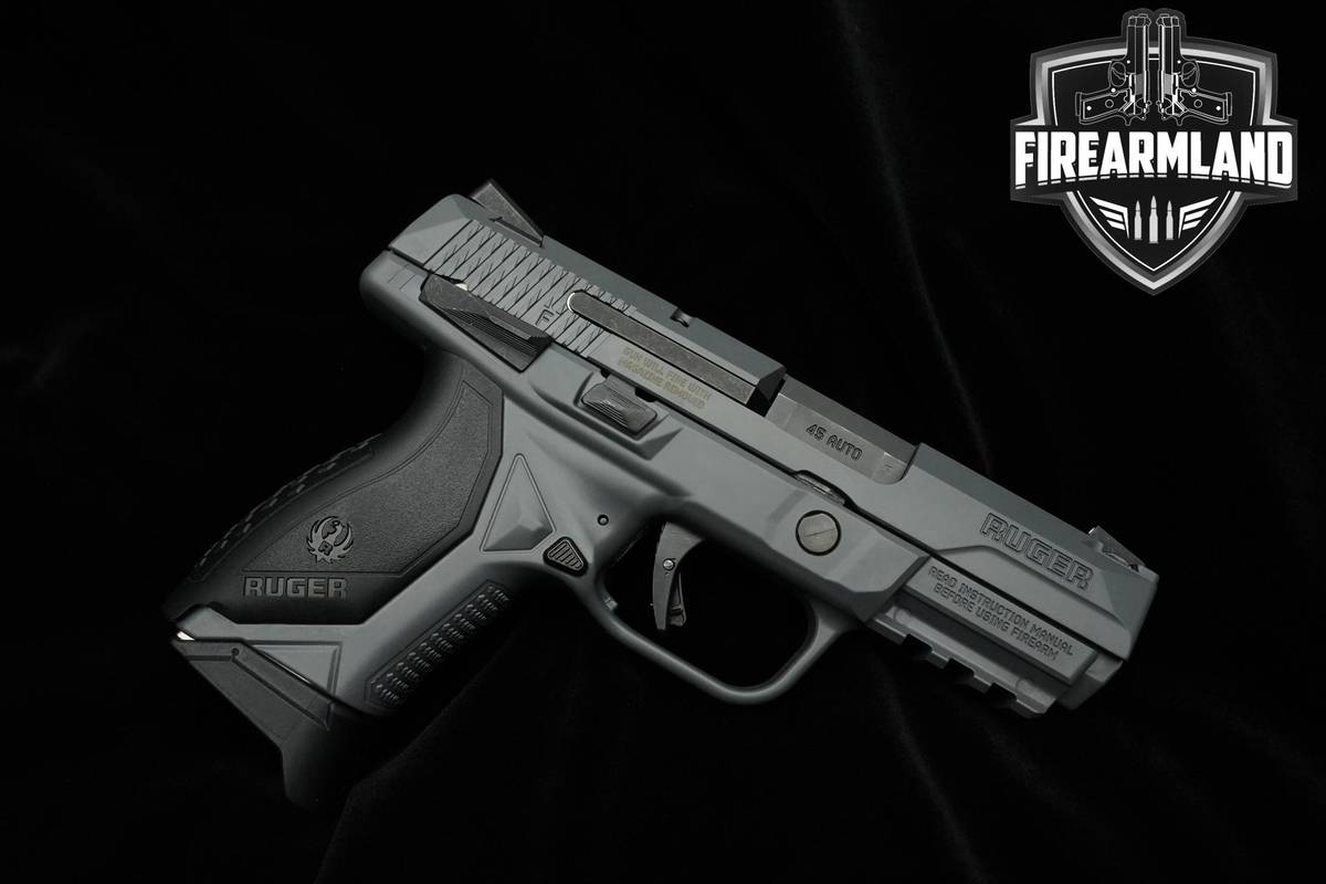 LIKE-NEW Ruger AMERICAN PISTOL 45 ACP 3.75" Ruger +3 MAGS