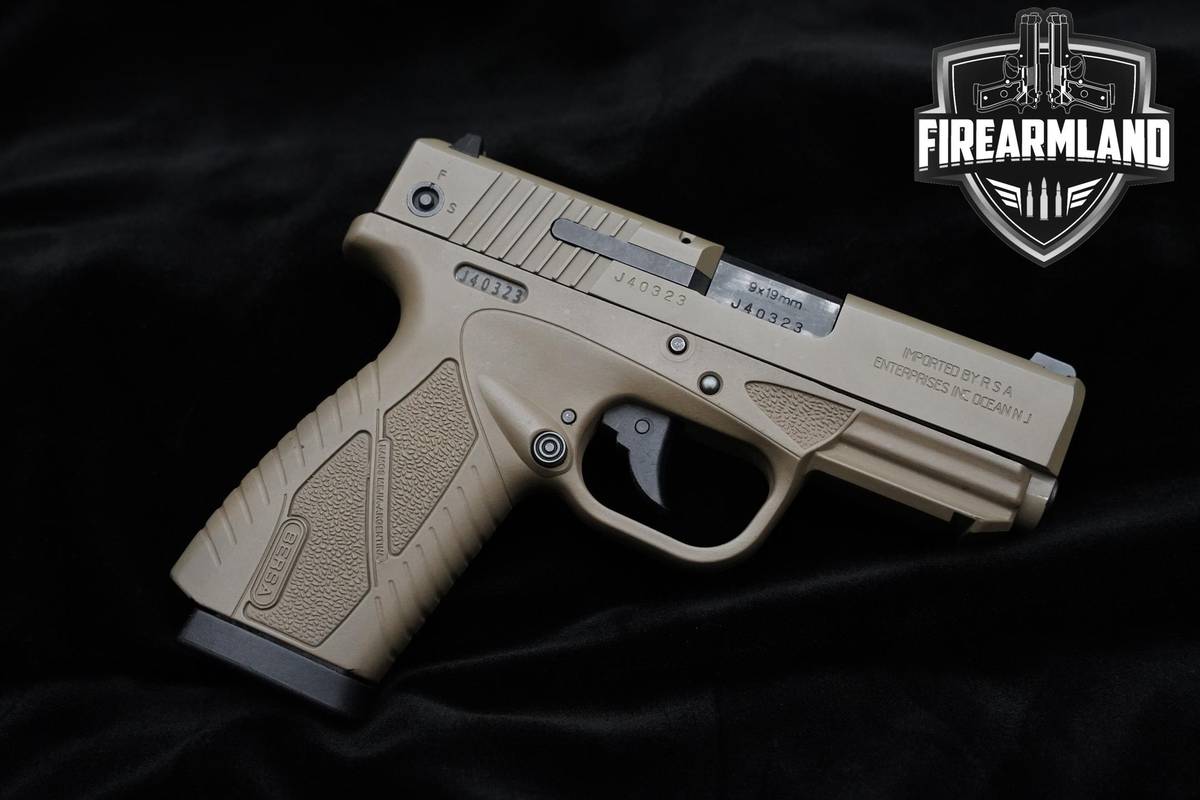Bersa BP9cc 9mm 3.3" FDE Pistol 2 MAGS